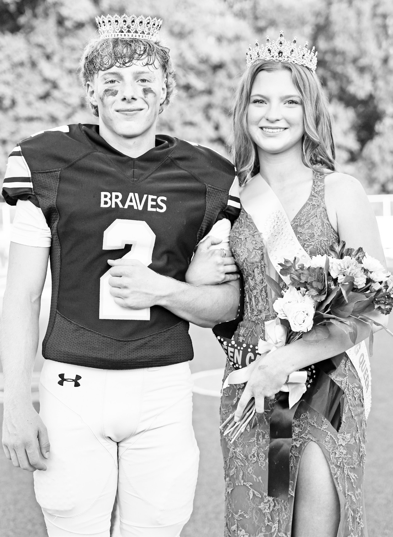 CGHS HOMECOMING KING AND QUEEN -- Ruling at the 2026 Fall Homecoming were King Luke Stewart and Queen Riley Forge. (Photo: Amber Weeks)