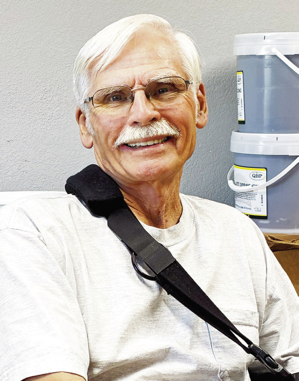 HONORED FOR HIS SERVICE - Vance Hight of Council Grove has been named Morris County’s honored volunteer for his longtime service to area senior citizens. Hight has delivered meals to senior citizens through the Council Grove Senior Center for more than 14 years. He will be recognized with other volunteers from throughout the North-Central-Flint Hills Area Agency on Aging region during the Sunflower Fair Sept. 22 in Salina.
