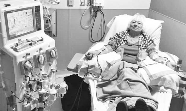 Local resident Nancy Laudick, under Dr. Patrick Moriarty’s care at the KU Medical Center, for years underwent LDL apheresis every two weeks. The procedure removes blood from the body, filters out LDL cholesterol and returns the treated blood to the body.