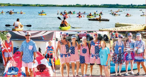 Up The Creek Kayak Challenge draws 77 paddlers at CG Lake