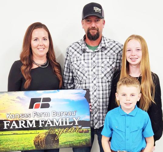 FARM BUREAU HONORS LOCAL FAMILIES