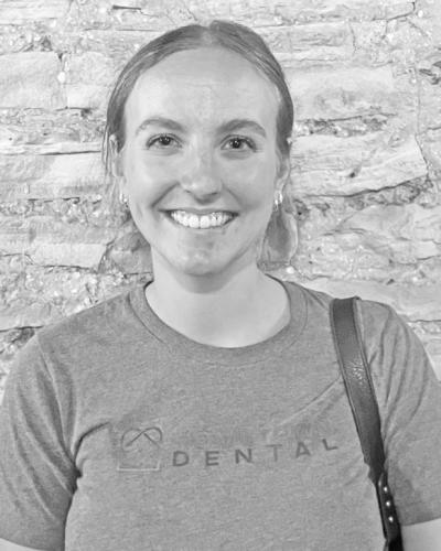 Katie Roe-Blythe, DDS, was a guest at the Council Grove Rotary Club on Wednesday. “Dr. Katie,” who graduated in the top 5% of her class, will continue services offered by retiring dentist Don Al- derman while adding services in- cluding tooth extractions and root canals. The practice will be known as Hometown Dental, the same name as her Herington location. The phone number remains 620- 767-6244.