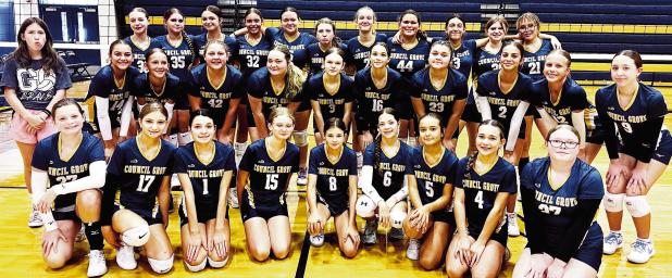 CG Junior High Lady Braves prepare for volleyball season
