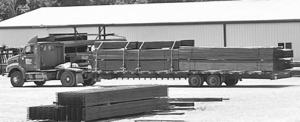 Luco Manufacturing sends most of its livestock products to nationwide customers via its own trucks. Owner Bill Luder reports that inventory is turned over about once a month.