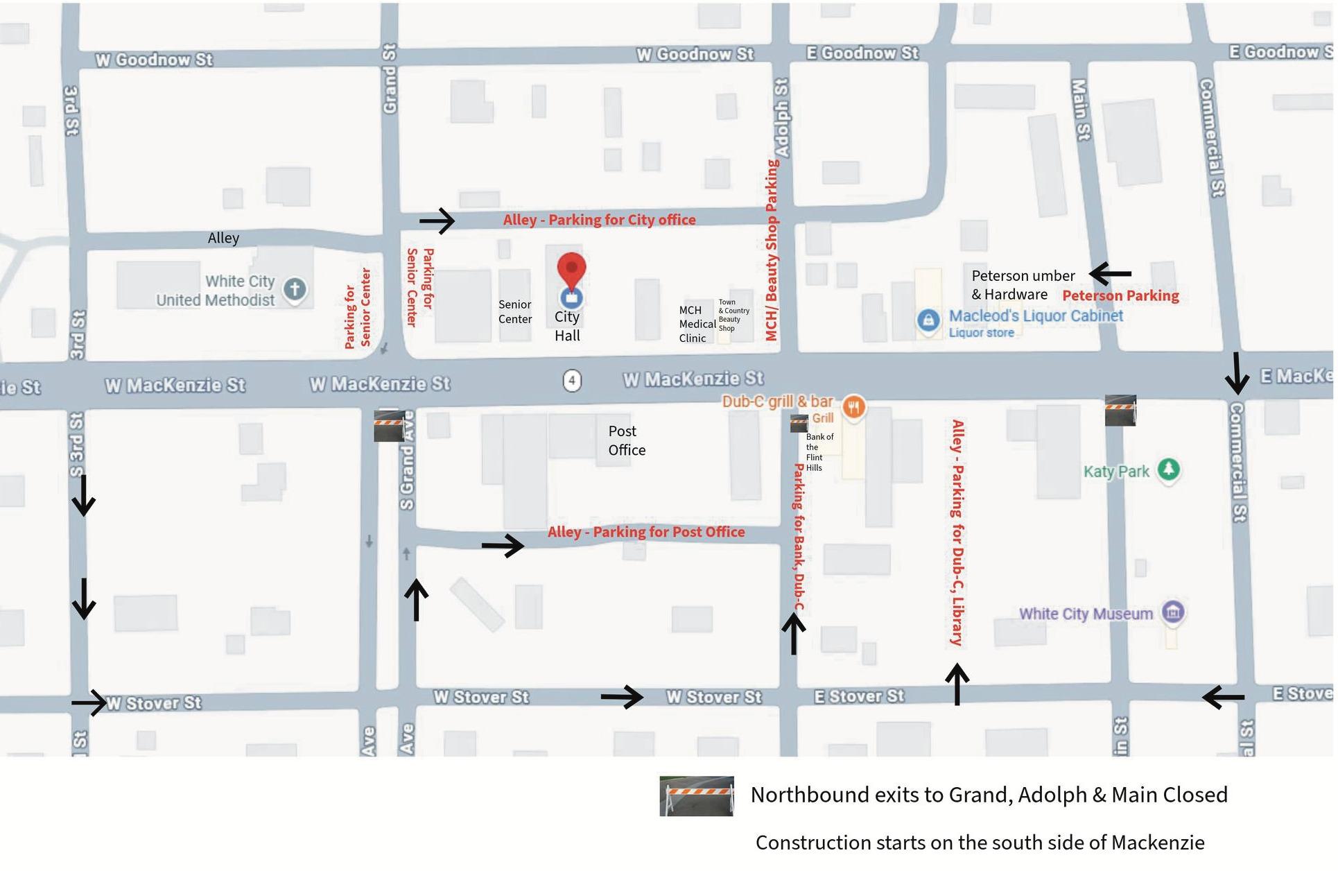 ROAD CONSTRUCTION NOTICE: