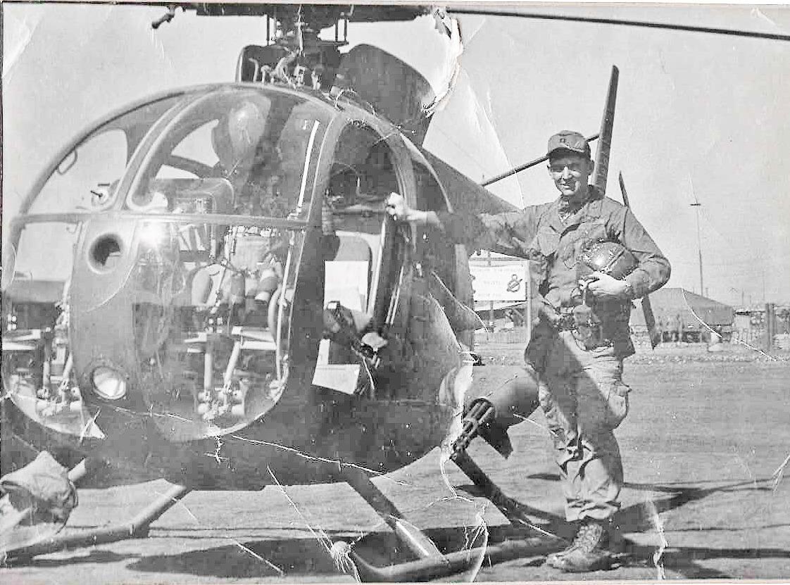Charles Rayl was trained to fly light observation helicopters, nicknamed “loaches”, which were small, agile and low-flying and often used in dangerous missions to locate enemy positions. Rayl said the helicopters stayed so low that the North Vietnames