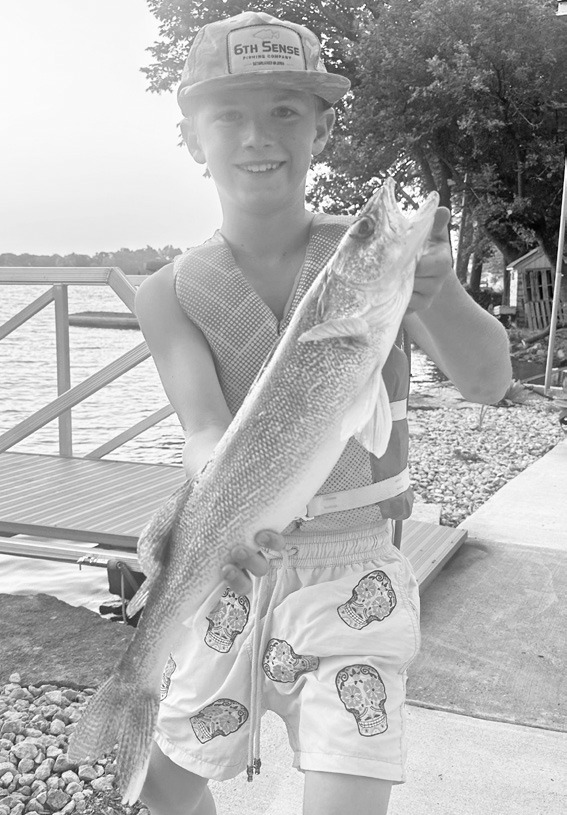 Anything Goes, Walleye: Doak Pyle, 10 years-old, CG City Lake A What’s in Outdoors “Tip of the Week” Flathead and channel cat fishing has been on fire using live bait and anything odiferous due to the recent rains. If going for crappie, don’t forget trolling crankbaits such as Flicker Shads and Bagley 300’s are a good way to fill your creel if you don’t find them on brush piles!alk!