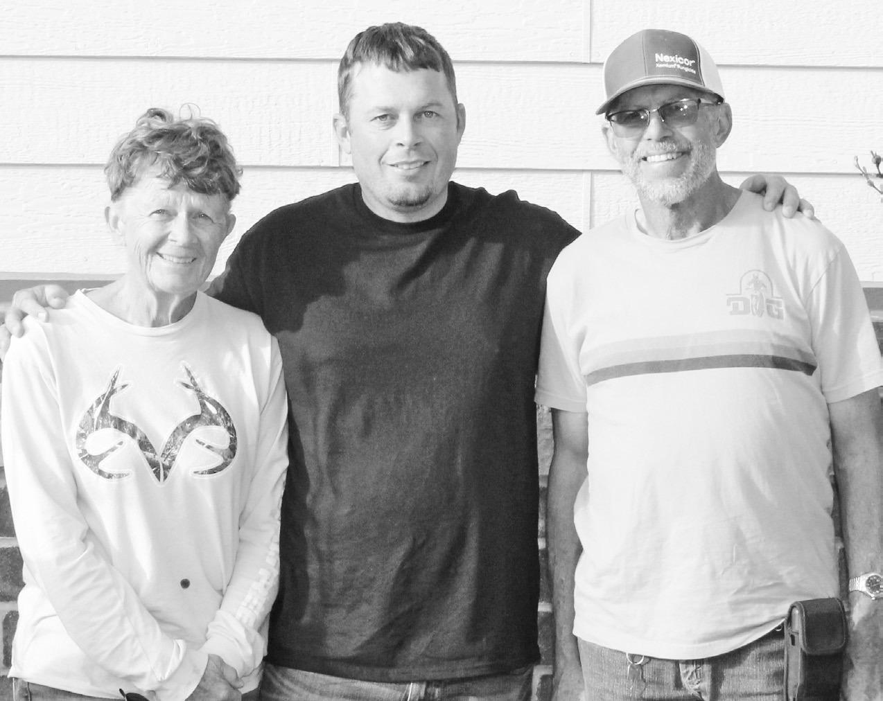 Jeannie, Mike and Fred Traskowsky