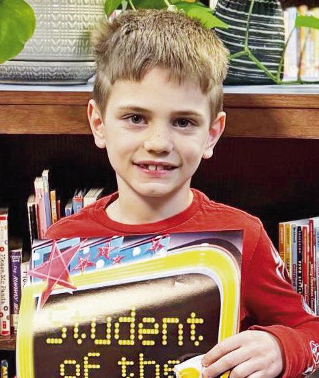 Seylar Underwood, 2nd Grade, is the Prairie Heights Elementary School student of the week for demonstrating responsible behavior.