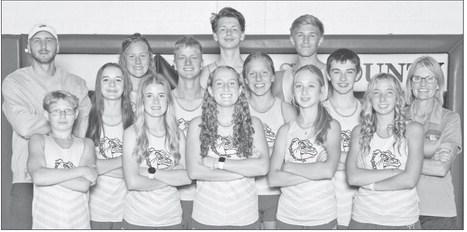 CHASE COUNTY CROSS COUNTRY -- The Chase County Bulldogs Cross Country season has been in full swing. The team is competing today at the Council Grove Invitational. The remainder of the schedule is: Oct. 9, at Goessel; Oct. 16, at Flint Hills League in Cou