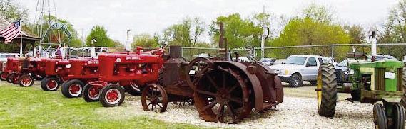 Above is a sample of some of the tractors that will be on display for the Spring Crank Up! Tractor Show.