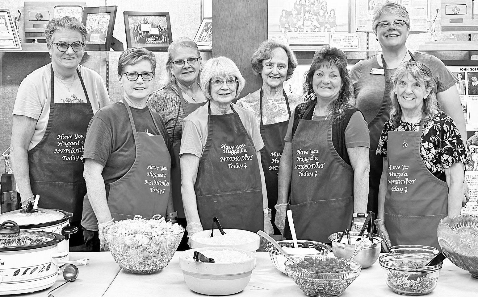 SERVE LUNCH TO USD 417 STAFF 