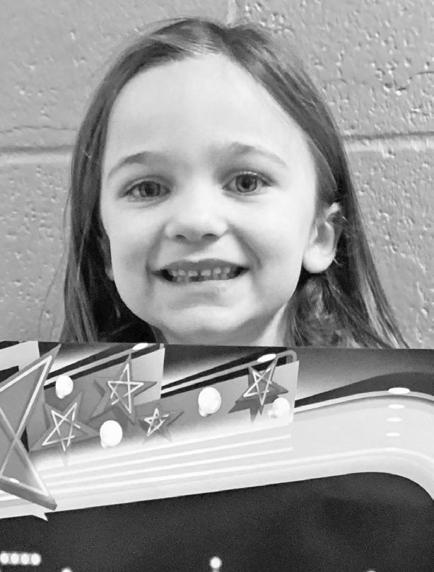 Ally Weaver, kindergarten, is the PHES student of the week. She demonstrated respectful and responsible behavior by helping her classmate.