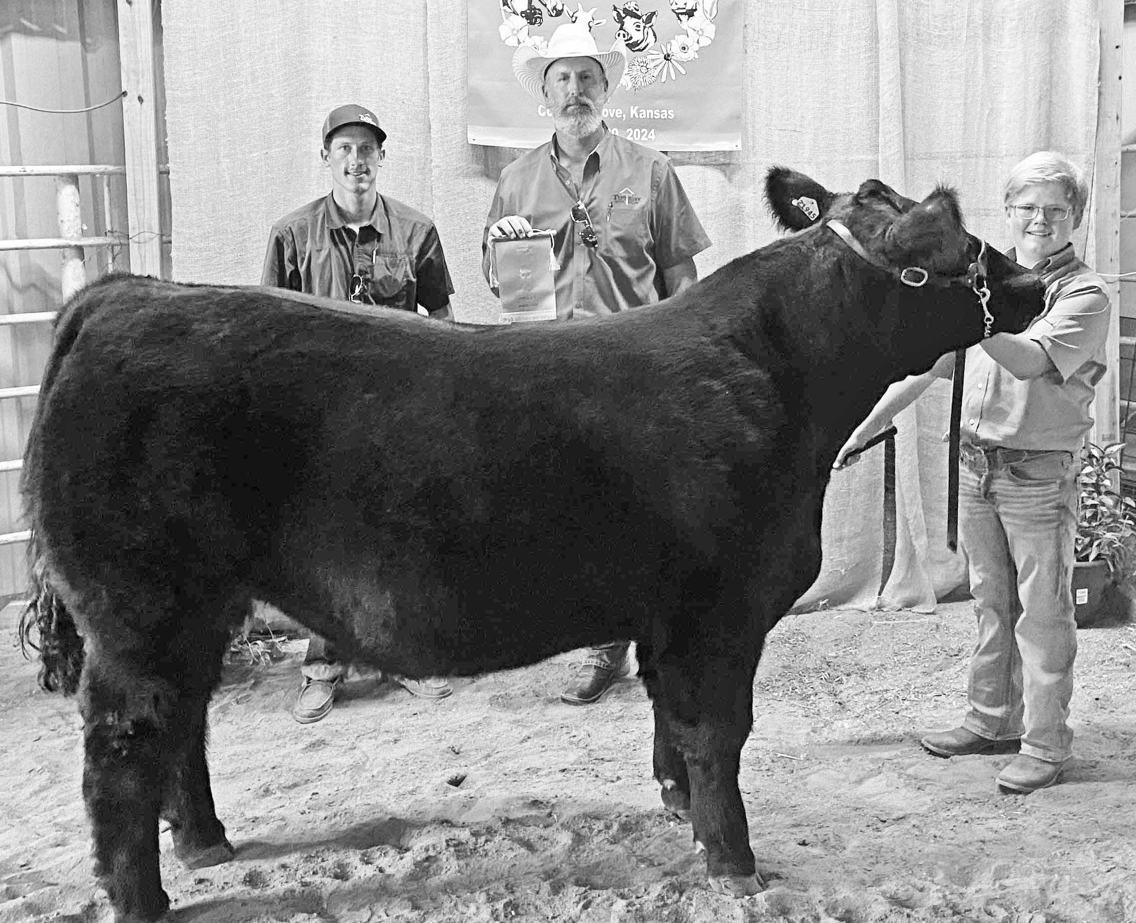 Jameson Lautt • Grand Champion Market Beef • 2024 Morris County Fair