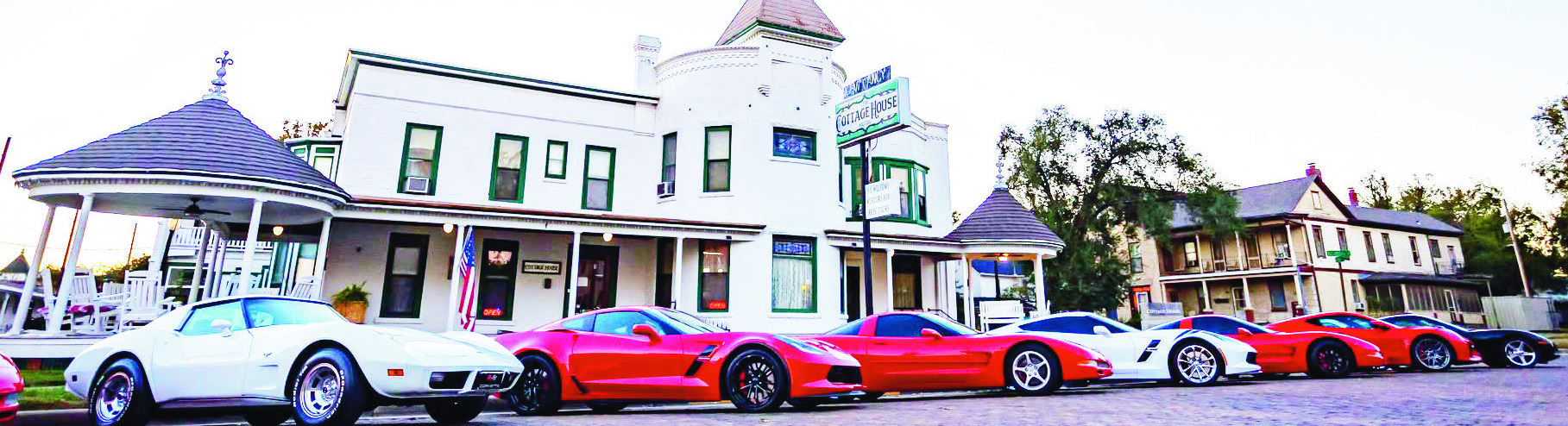 CORVETTES CRUISE INTO COUNCIL GROVE