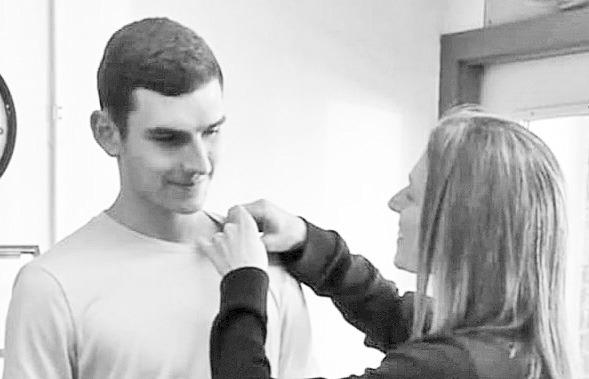 HONORED BY DAR -- Brycen Palmquist, a senior at Council Grove High School, was honored at the Council Oak Chapter of the Daughters of the American Revolution meeting on Tuesday, March 10. His parents, Dawn and Lucas Palmquist, attended the ceremony, and h