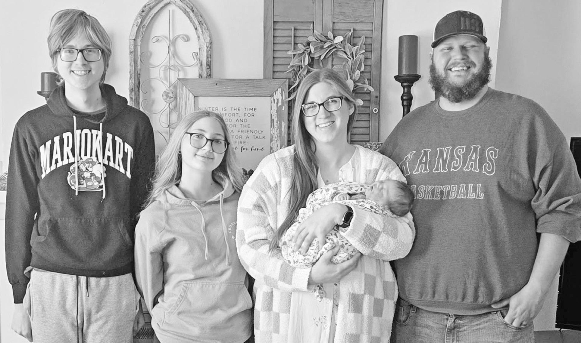 MCH WELCOMES THE FIRST BABY OF 2026 -- Morris County Hospital welcomed its first baby of 2026 with the birth of Josephine Rachel Leigh Carlson, born on the morning of Monday, January 26, 2026. Josephine was born to parents Heather and Chris Carlson of Cou