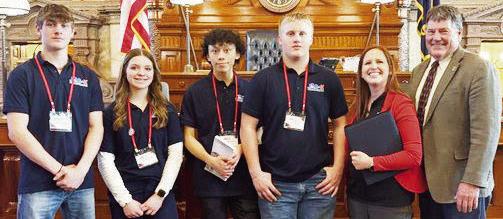 VISITING THE LEGISLATURE