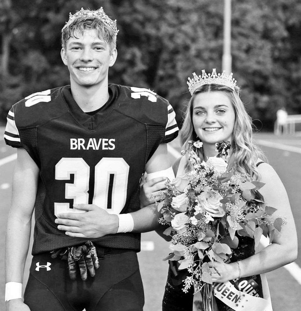 BRAVES’ HOMECOMING KING, QUEEN