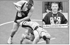 Tyler Hutchinson - 215 pound champion