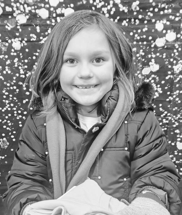 Olyvia Darwin is a student in Robin Frye’s Kindergarten class. Her favorite color is purple. Olyvia says if she had one Superpower it would be to jump through portals. The best present she has ever received is a bike. Her favorite activity after school 