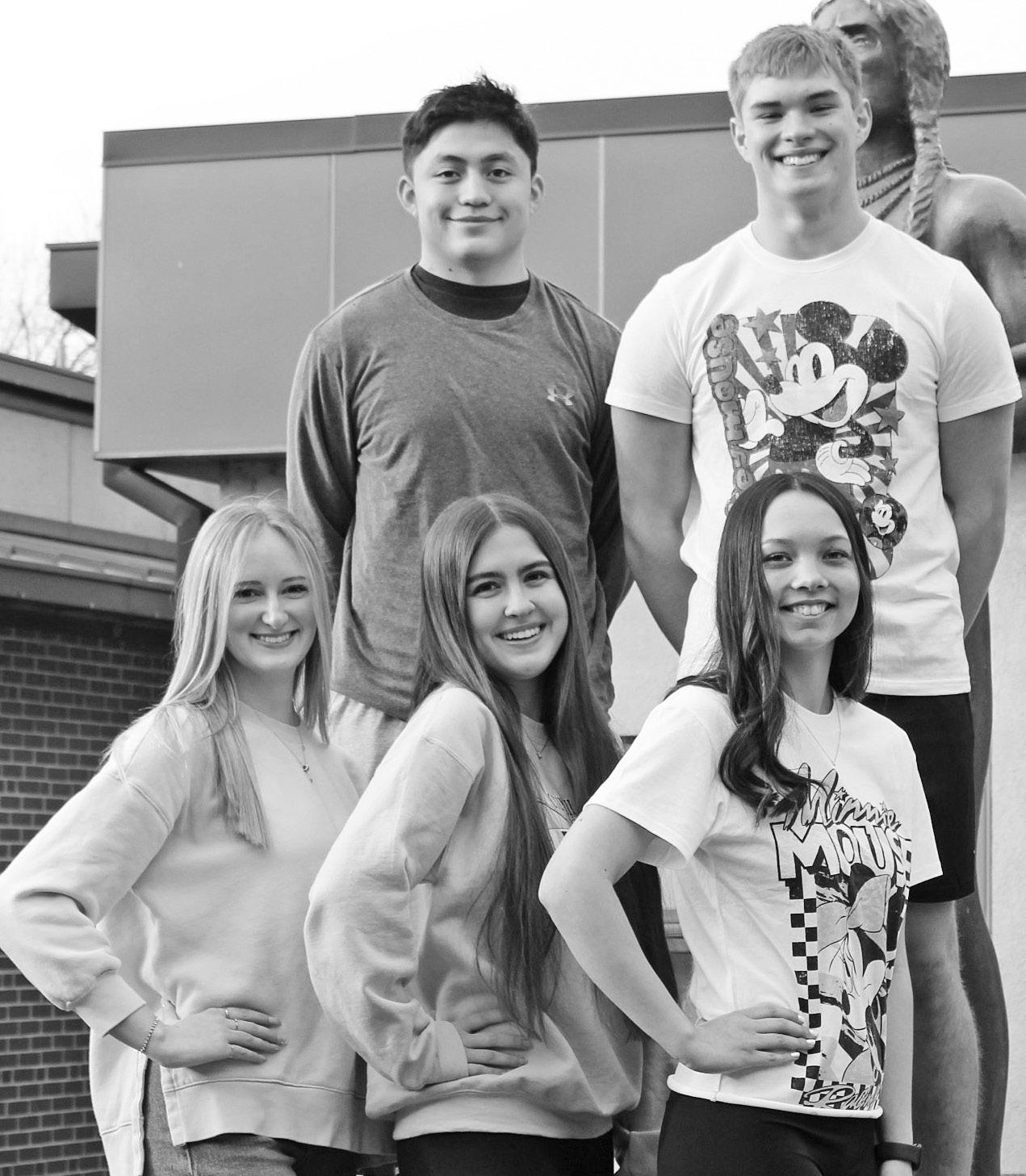 WINTER HOMECOMING QUEEN, KING CANDIDATES 