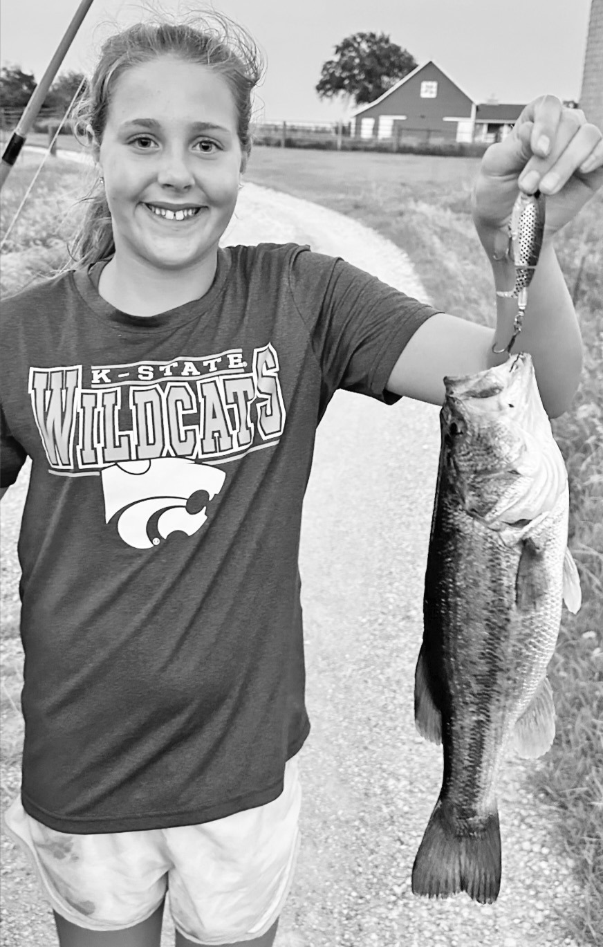 Major Family Winner: Heidi and Ben Bahret - Stories came from Herington Lake, Geary County State Lake, Milford and Morris County Farm Ponds