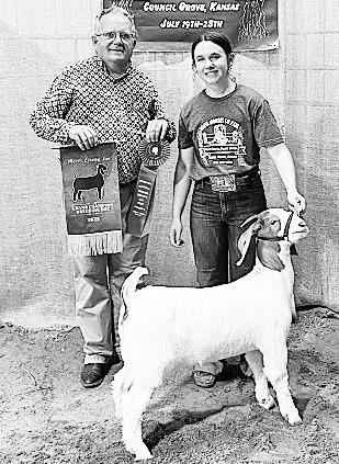Grand Champion Breeding Doe Macey Hensley