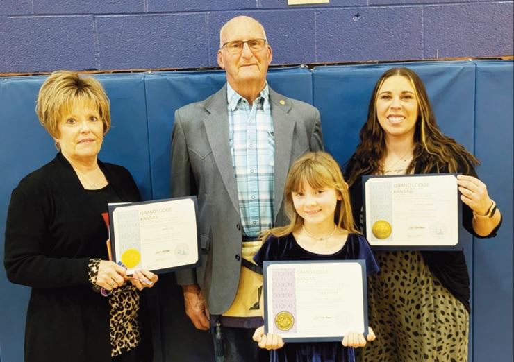 2025-26 PHES Kansas Masonic Award Winners