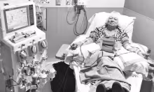 Local resident Nancy Laudick, under Dr. Patrick Moriarty’s care at the KU Medical Center, for years underwent LDL apheresis every two weeks. The procedure removes blood from the body, filters out LDL cholesterol and returns the treated blood to the body.