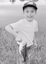 Bass: Konnor Siegle, 5 years-old, Morris County Private Pond