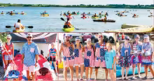 Up The Creek Kayak Challenge draws 77 paddlers at CG Lake