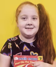 Viviana Jones is 6 years-old and a student in Robin Frye’s kindergarten class. Her favorite color is pink. Viviana says if she had one Superpower it would be to fly. Her best present she has ever received is L.O.L Dolls. Her favorite thing to do after s