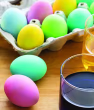 Easter egg coloring tips