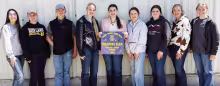 LIVESTOCK JUDGING CHAMPIONS -- Council Grove FFA had a successful day recently at Miami County Aggie Days. The Livestock Judging team was crowned the champion team. Three students placed within the top 10 - Castyn Andres placed 3rd, Cassidy Dalquest 4th, 