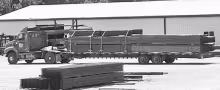 Luco Manufacturing sends most of its livestock products to nationwide customers via its own trucks. Owner Bill Luder reports that inventory is turned over about once a month.