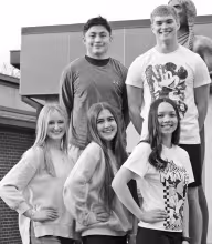 WINTER HOMECOMING QUEEN, KING CANDIDATES 