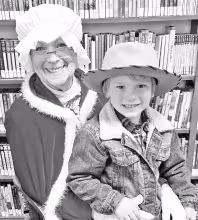 “Mrs. Claus is Coming to Town!” will take place at Burnley Memorial Library, 401 N. Oak St., Cottonwood Falls, on Saturday, December 13, 2025, from 9 to 11:30 a.m. Look closely. Mrs. Claus may be a familiar face to residents of both Chase and Morris c