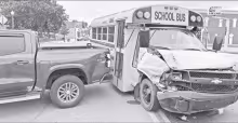 TRUCK AND BUS ACCIDENT