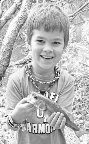 CJ Schuckman, 6 years-old Winner of KDWP Lifetime Hunting and Fishing license
