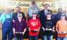 Honored Saturday night at the Americus Masonic Lodge for their heroic efforts during a multi-car crash and fire this spring were (l to r) front row: Leo Dedonder, Colton Rogers, Heath McCall and Wyatt Dobson. TJ Dean, also honored, was not present. Pictur
