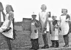1939-1940 Colonel Homemade Kitchen Band - Wonderful “music” was made with a kitchen band. Marilyn Mitchell was the Director, Charlotte Shaw was the majorette, John Mitchell played the washboard, Margie Schuster was on the pan and spoon, Bob Strom play Remembering Rural Schools of Northwest Morris County