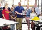 SERVICE AWARD -- The Together with Veterans and Morris County Steering Committee recently received a Service Award for their steps in providing Suicide Education and Prevention within the Morris County community. Pictured (L-R) front row: Sue Crosby, Rebe SERVICE AWARD --