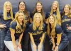 EIGHT RETURNING SOFTBALL LETTERWINNERS -- The Lady Braves open the softball season today with league action at Lyndon. Head Coach Dustin SanRamoni has eight returning letterwinners on the squad: Back Row (L to R) - Kaedyn Litke, Trinadee Fetters, Mallory Article Image Alt Text