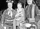 PRESENTED BLANKETS FROM KAW NATION