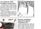 To Celebrate 60th Wedding Anniversary