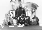SIGNS LETTER OF INTENT -- Cameron Crooks, a senior at Council Grove High School, has signed a letter of intent to play football at Sterling College, located in Sterling, Kansas. Crooks is the son of Sheryl and Jack Crooks, Alta Vista. Crooks is pictured w SIGNS LETTER OF INTENT