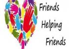 Friends Helping Friends Looking For Those In Need