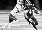 LONG FRIDAY NIGHT -- Senior Ace Monihen played three roles Friday night, which was Senior Night. He had stats in the roles of quarterback, rushing and receiving. It was a tough night for the Braves offense, with Monihen leading the pack at 27 yards. The C Article Image Alt Text
