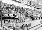 SPEAKS TO STUDENTS